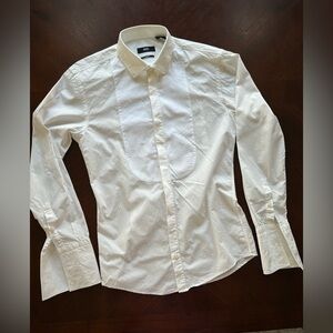 Boss Cream Dress Shirt